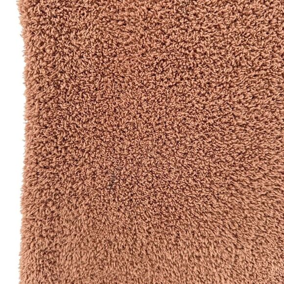 NEST Black Label Dress Cozy Knit Fuzzy Stretch Pencil Midi Size L Taupe Rose - Picture 5 of 9